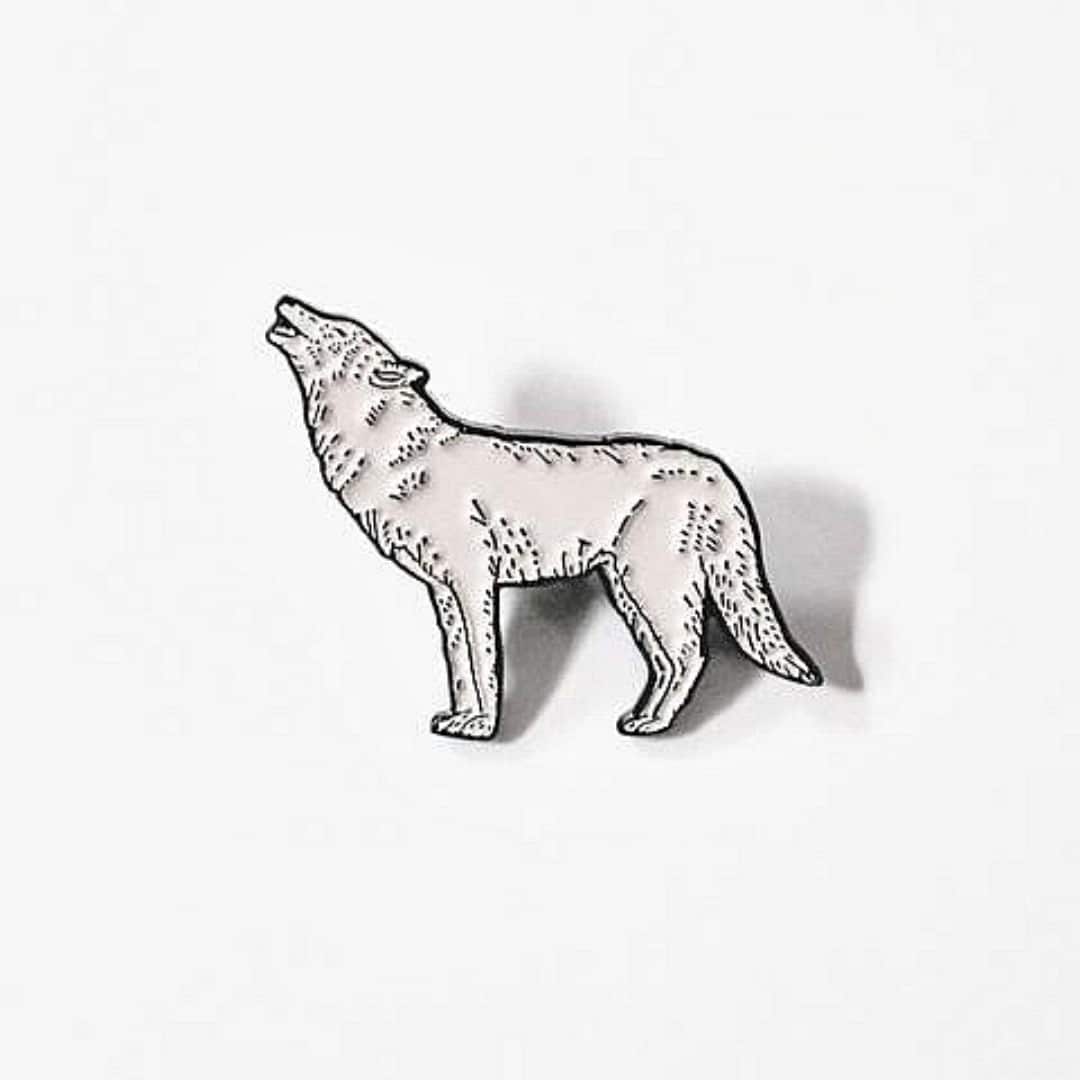 Atka Wolf Pin Wolf Conservation Center